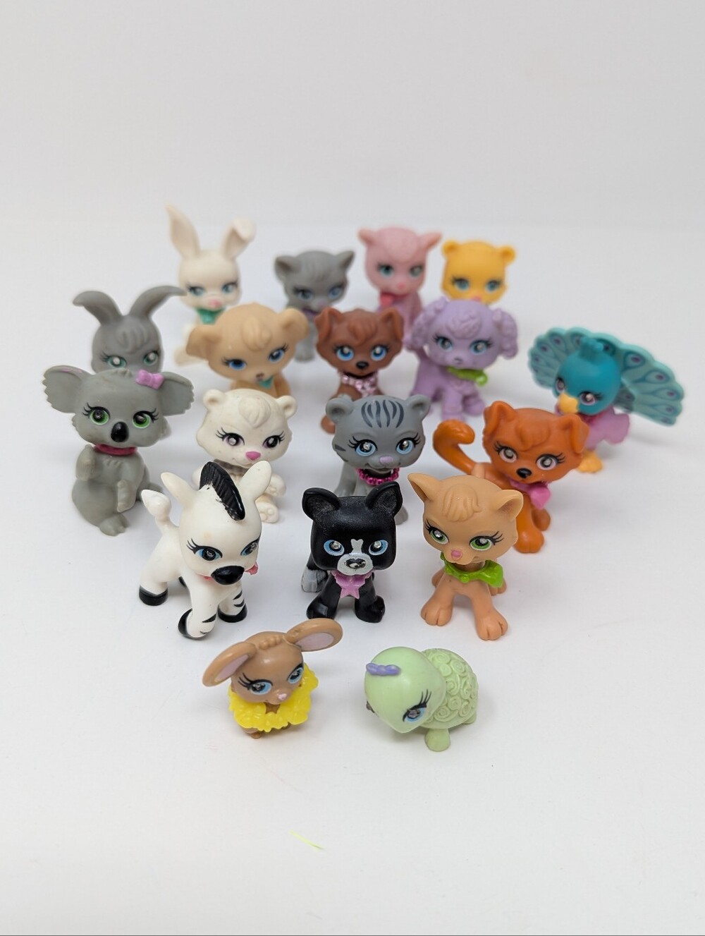 Polly Pocket Sparklin' Pets Sparkling Numbered Cats Dogs Bunnies more